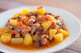 Bistec con Papas