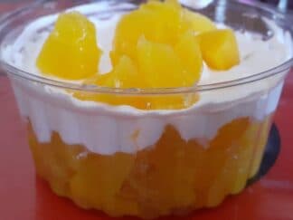 Duraznos con Crema