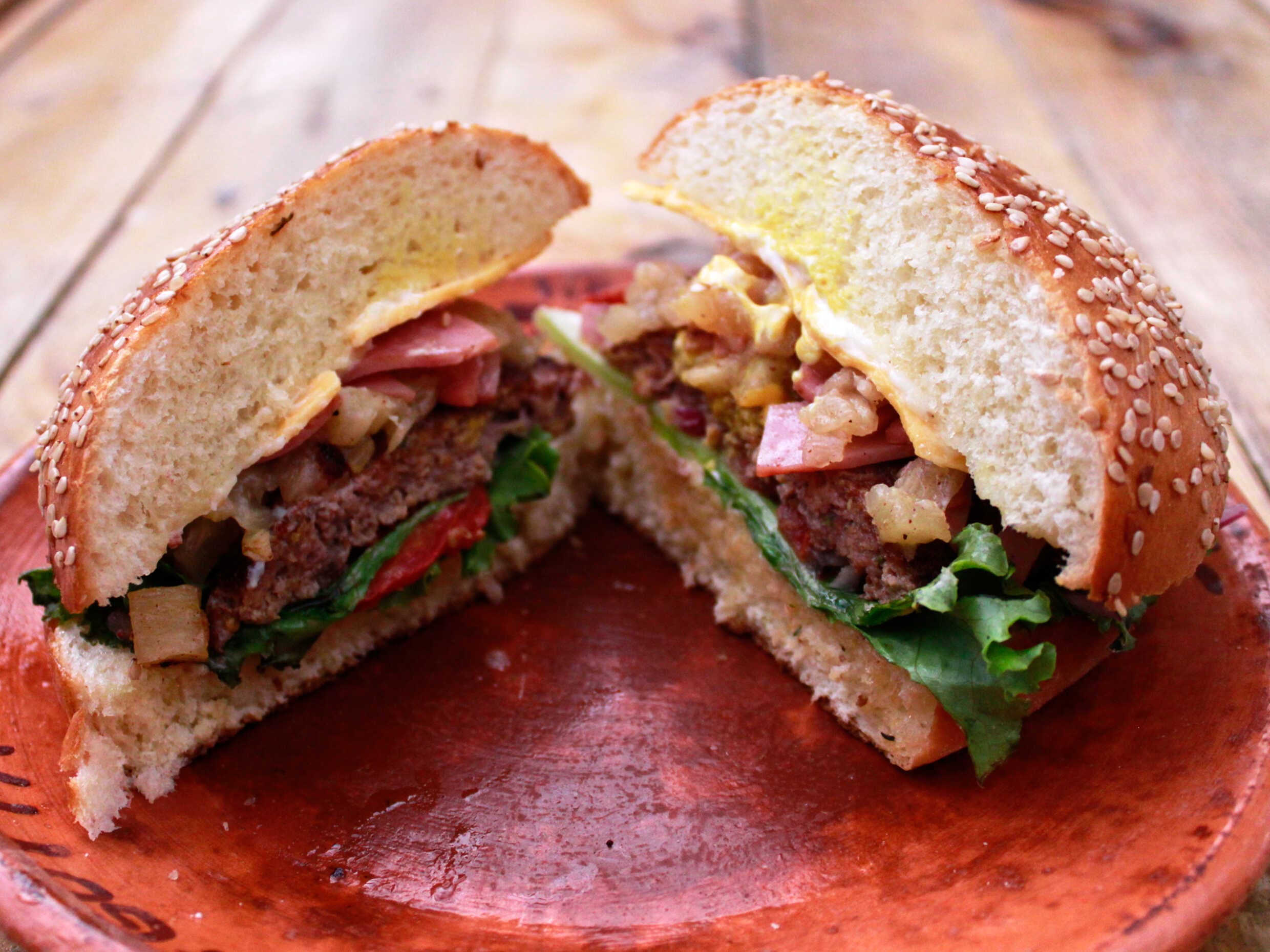 Hamburguesa Hawaiana