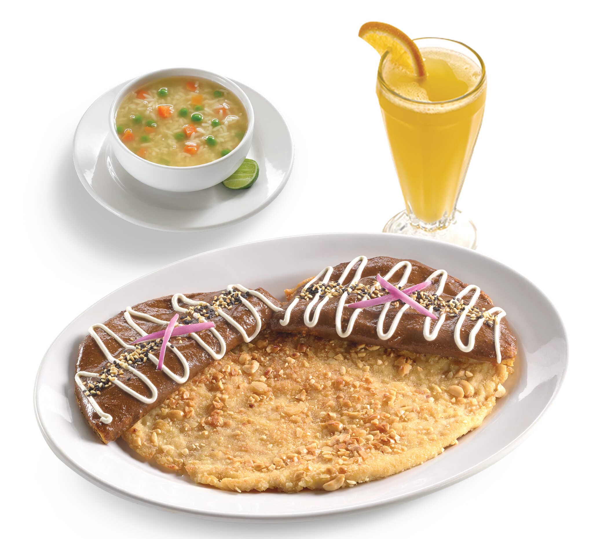 Milanesa de Pollo Al Cacahuate