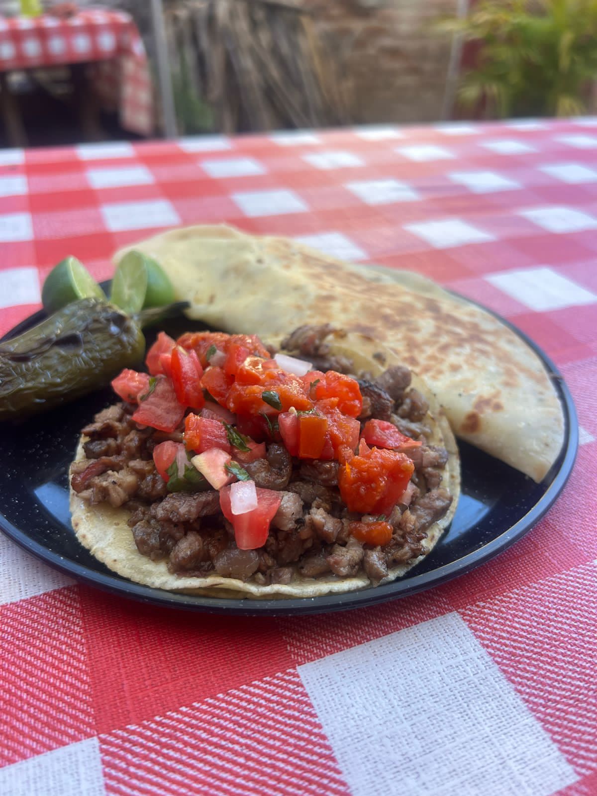 #3 3 tacos maíz de asada.