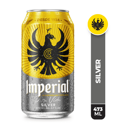 Cerveza Imperial Silver Lata 473 ml 3071