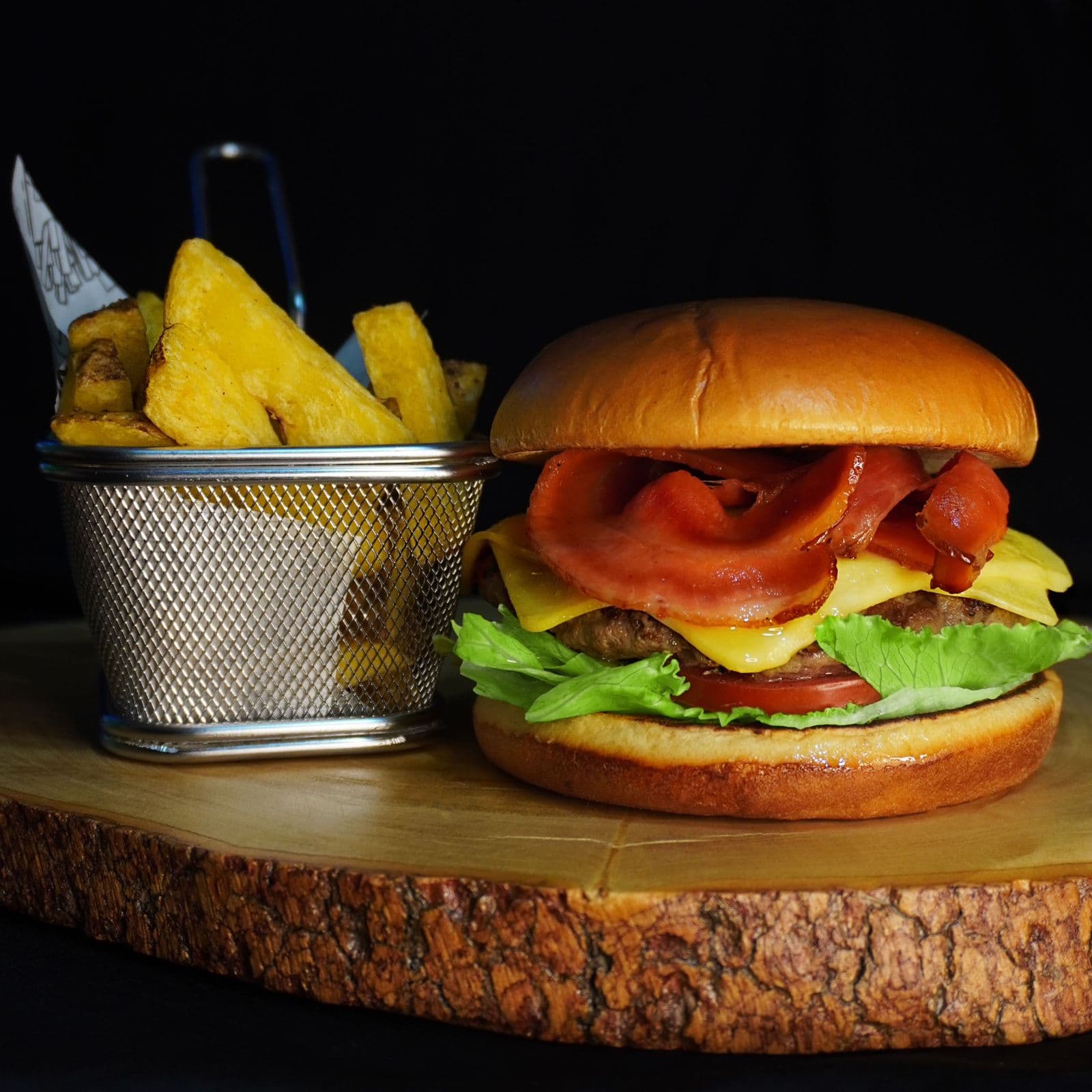 Hamburguesa Cheese Bacon