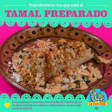 Tamal de Elote Preparado