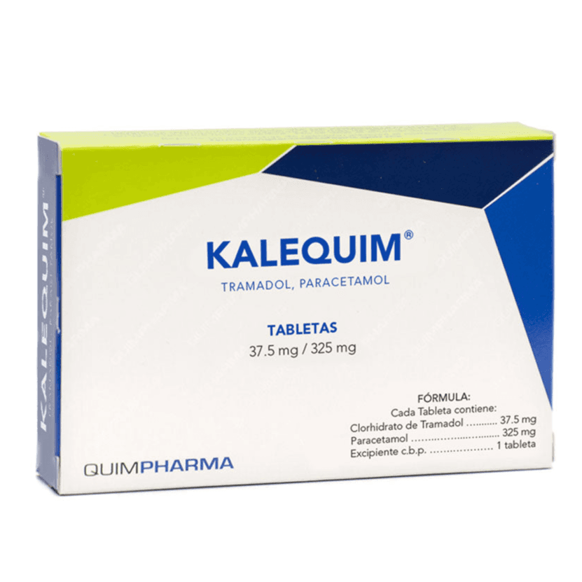 TRAMADOL - PARACETAMOL 37.5/325 MG TAB C/20 (KALEQUIM)
