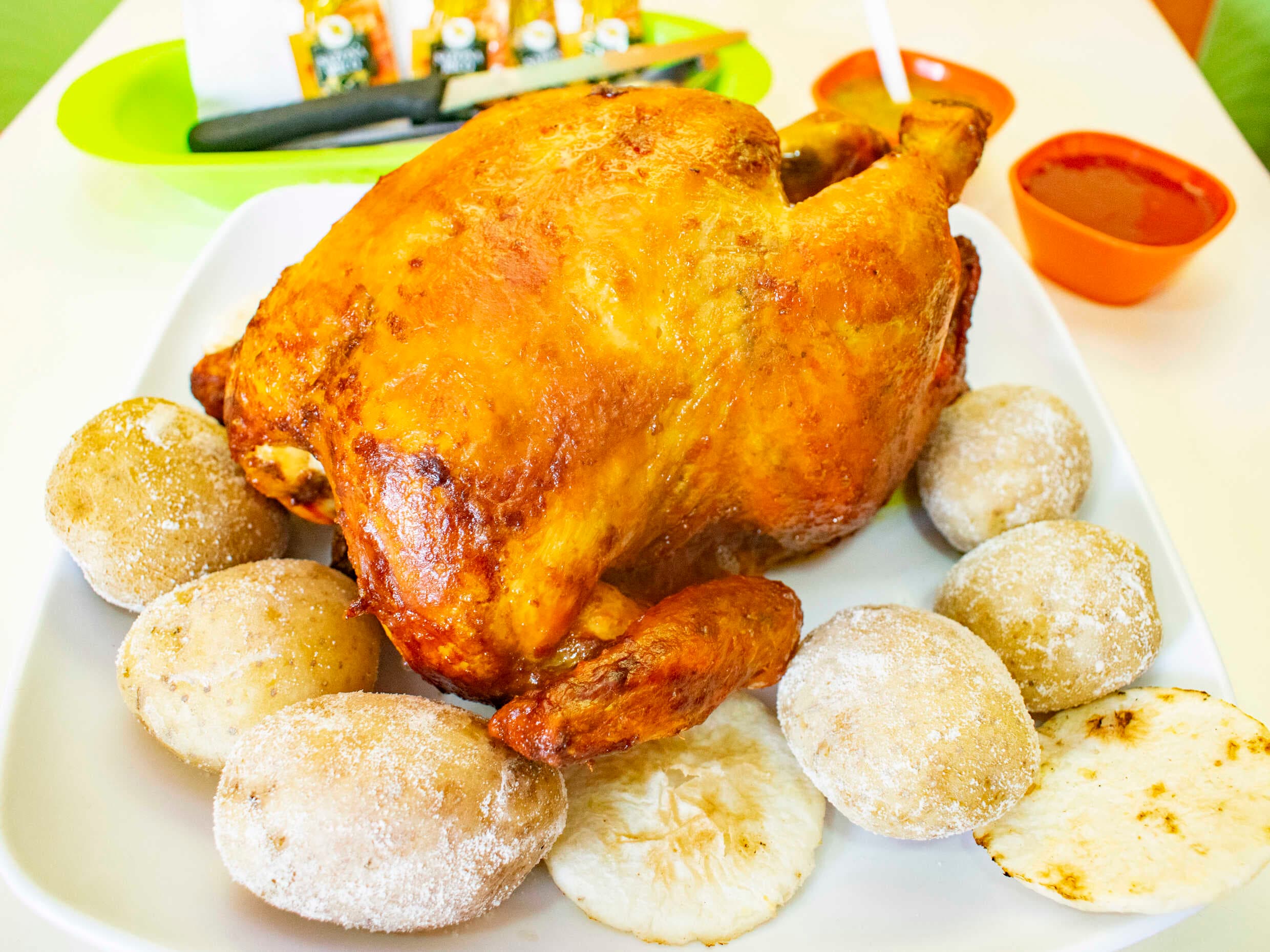 Pollo Asado + Papa Salada