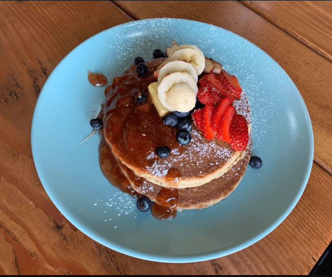 Waffle o Pancake Frutal