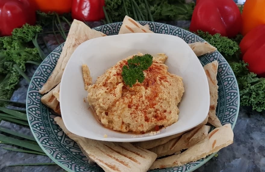 Hummus y Pita Dip