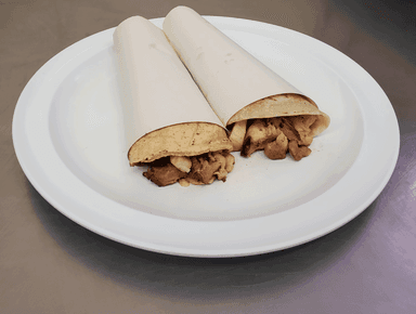 Dos Tacos de Pollo al Carbón
