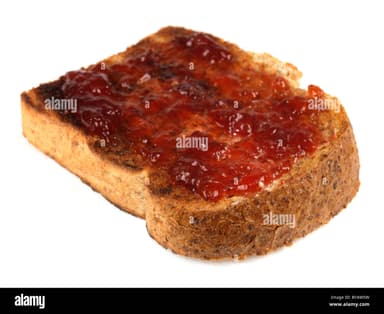 Pan Con Mantequilla y Mermelada