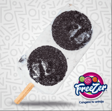 Paleta de Crema Sabor Galleta OREO
