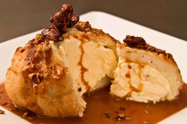Helado Tempura Especial de Dulce de Leche