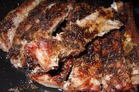 1/2 Pollo Adobado + 1/2 Orden Costillas Adobadas