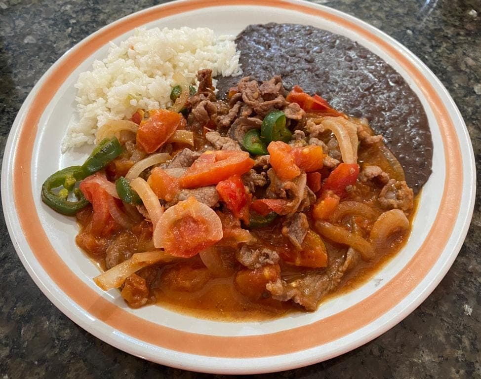 Bistec de Res a la Mexicana