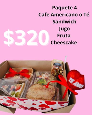 Paquete 4 Desayuno Sorpresa