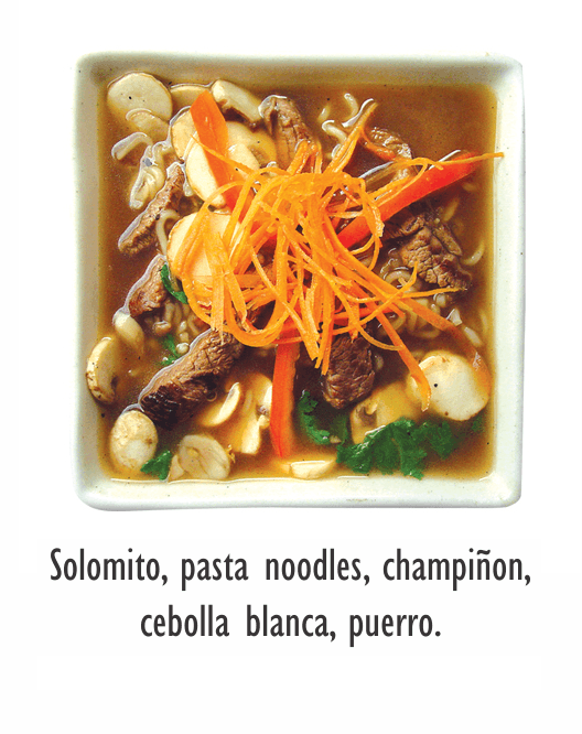 Sopa noodles