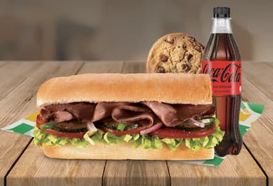 Combo Sub de Roast Beef 15 cm