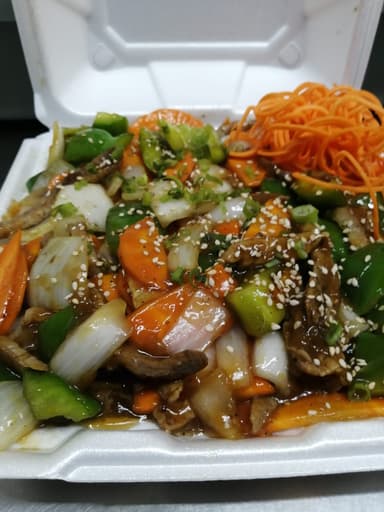 Orden de Teriyaki de pollo