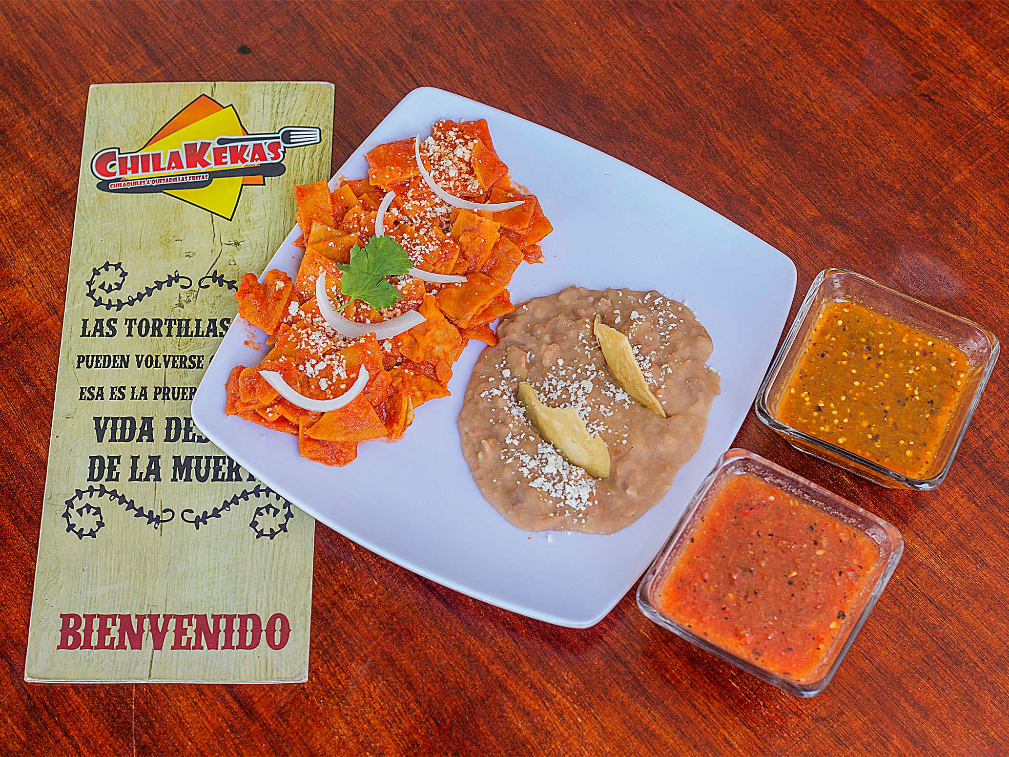2 Chilaquiles Rojos