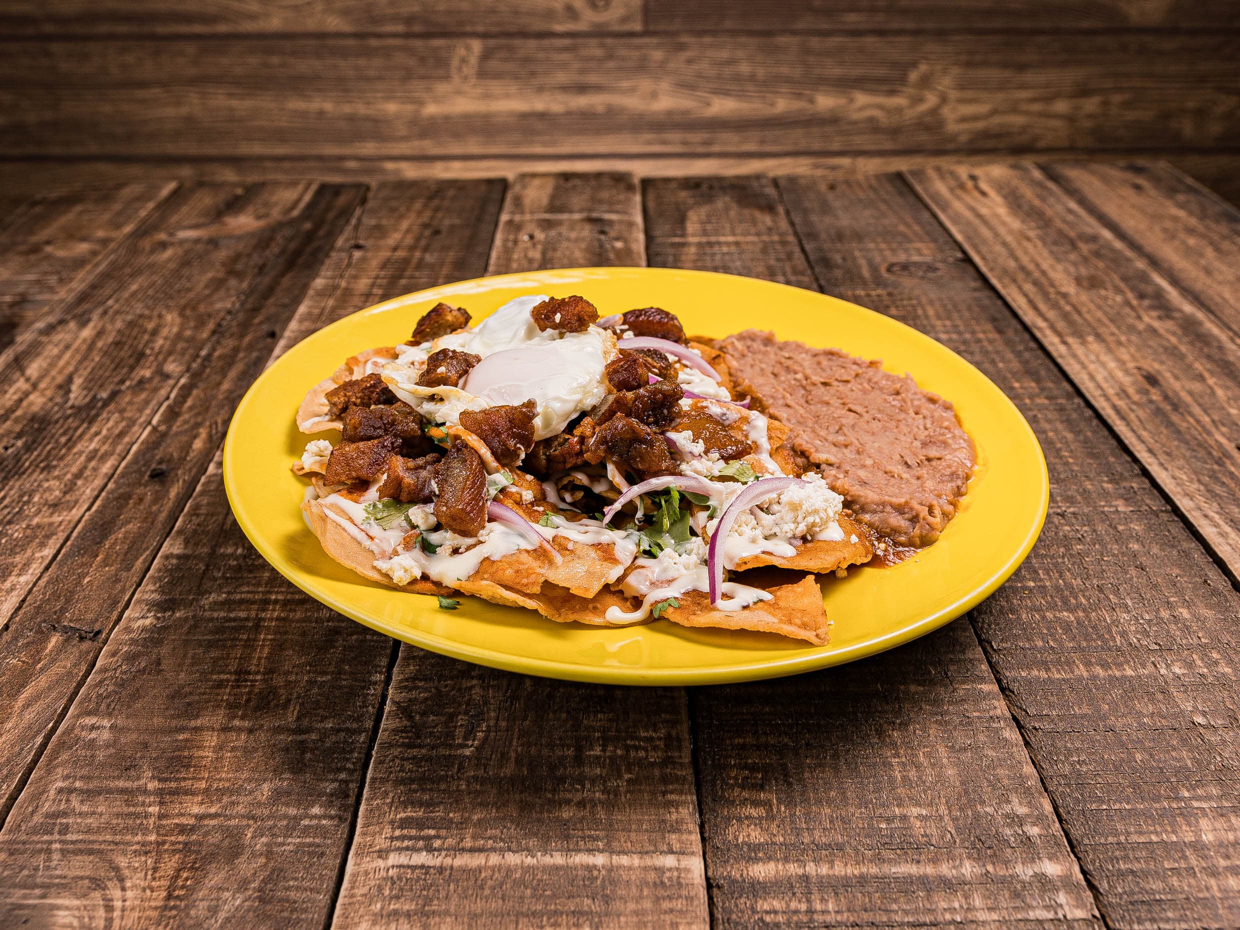 Chilaquiles Salsa Morita *