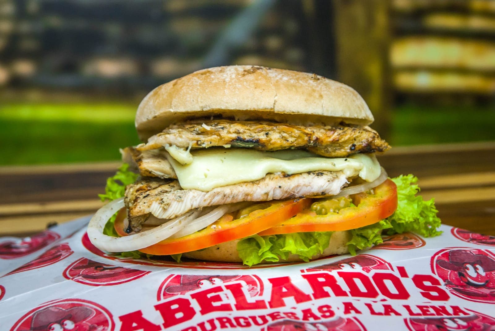 Hamburguesa Súper Pollo