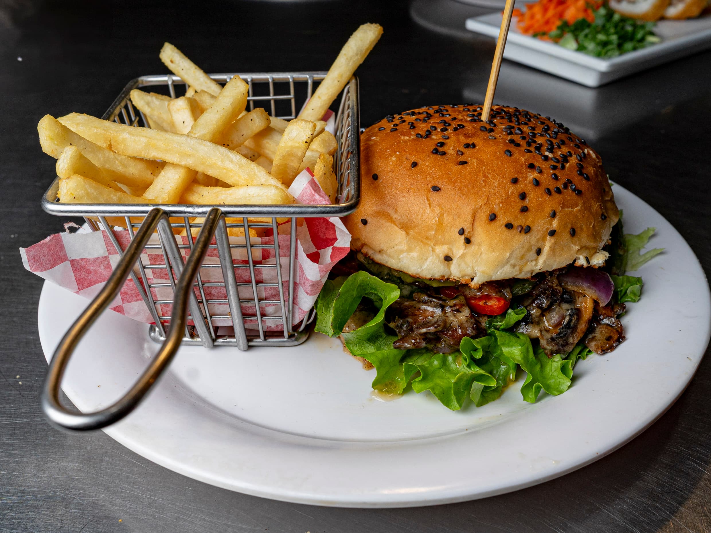 Mex Burguer Arrachera y Queso 110 gr