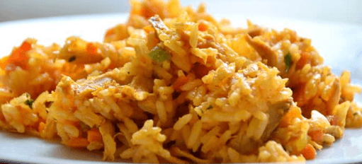 Plato Arroz con Pollo
