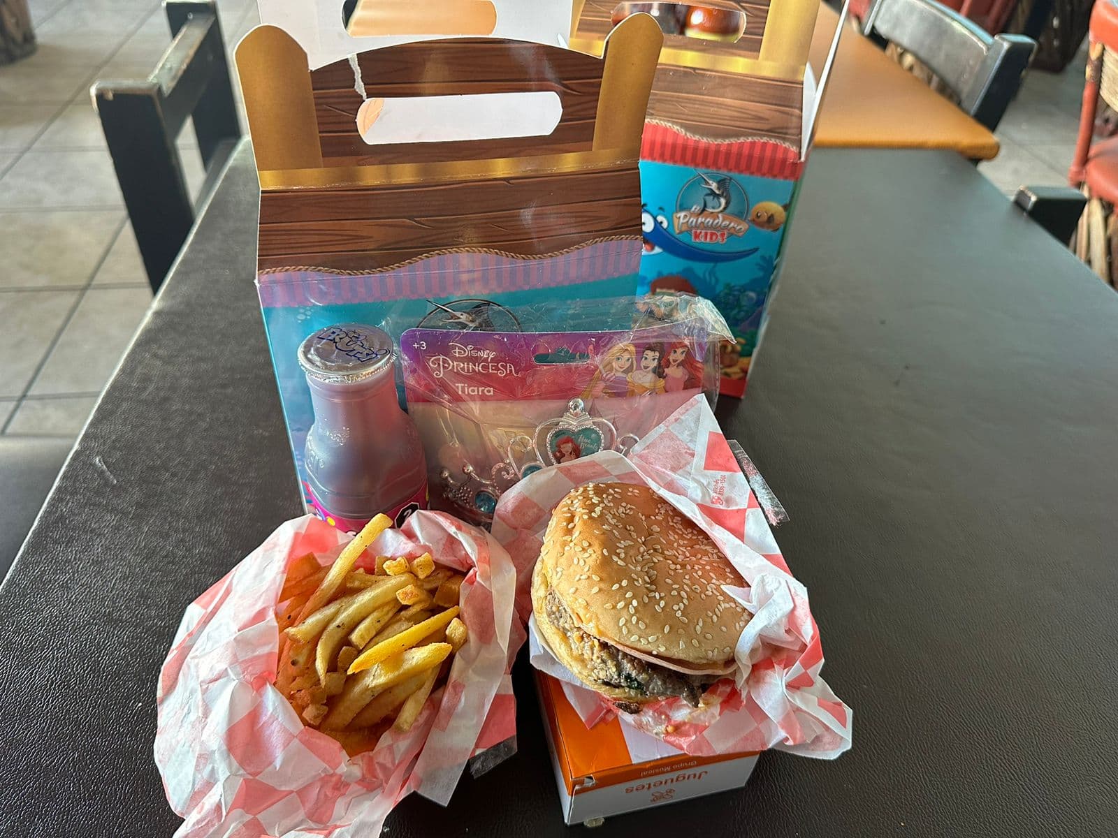 Cajita Paradero Kids Hamburguesa