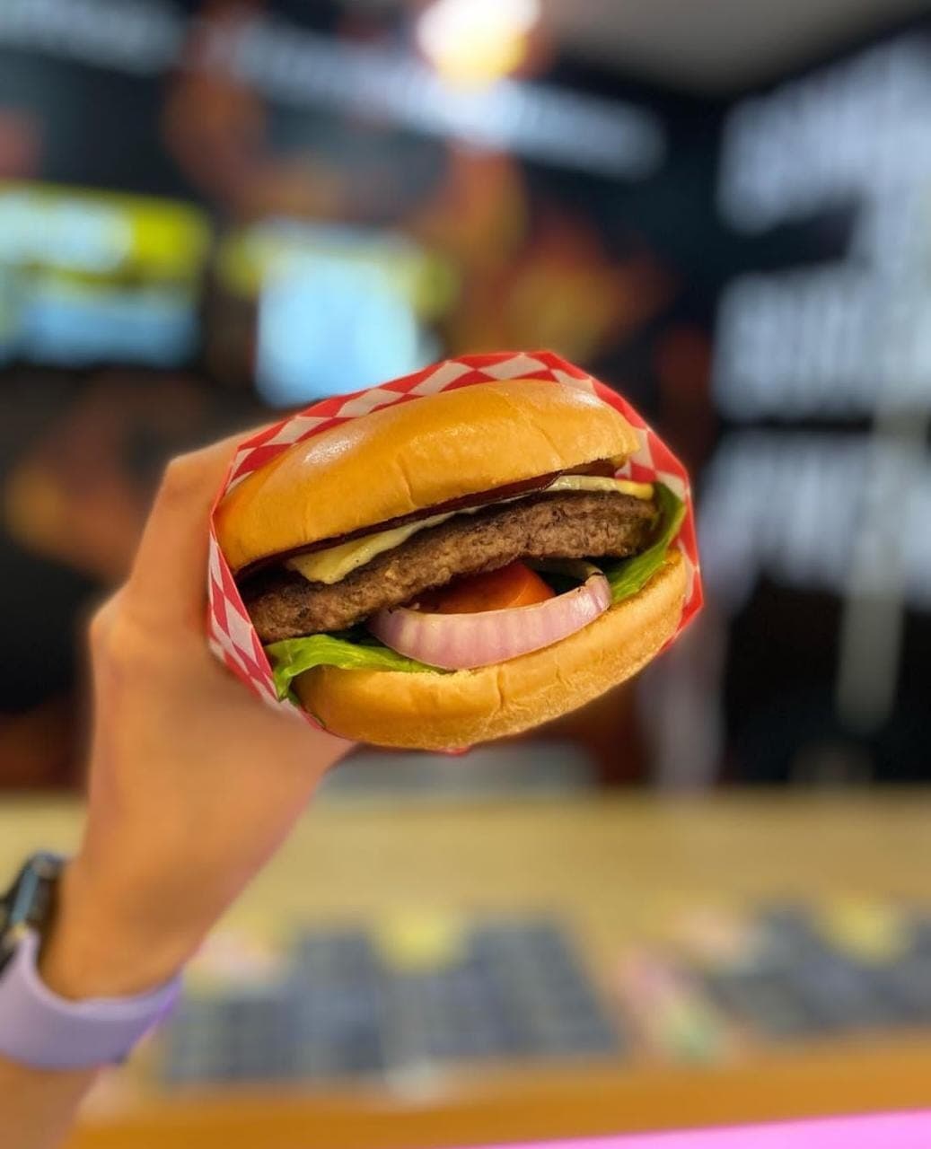 Hamburguesa de Sirloin.
