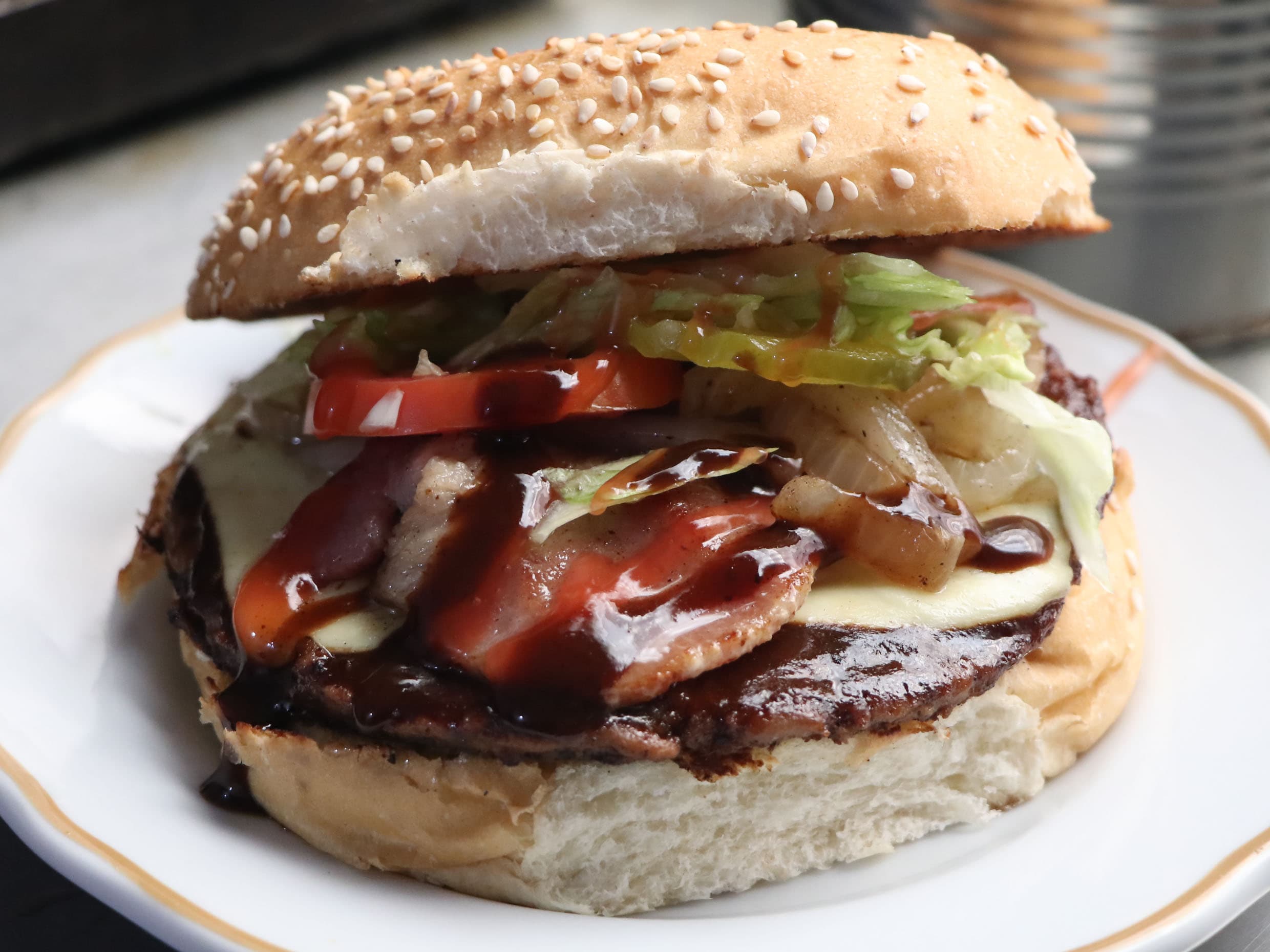 Hamburguesa BBQ