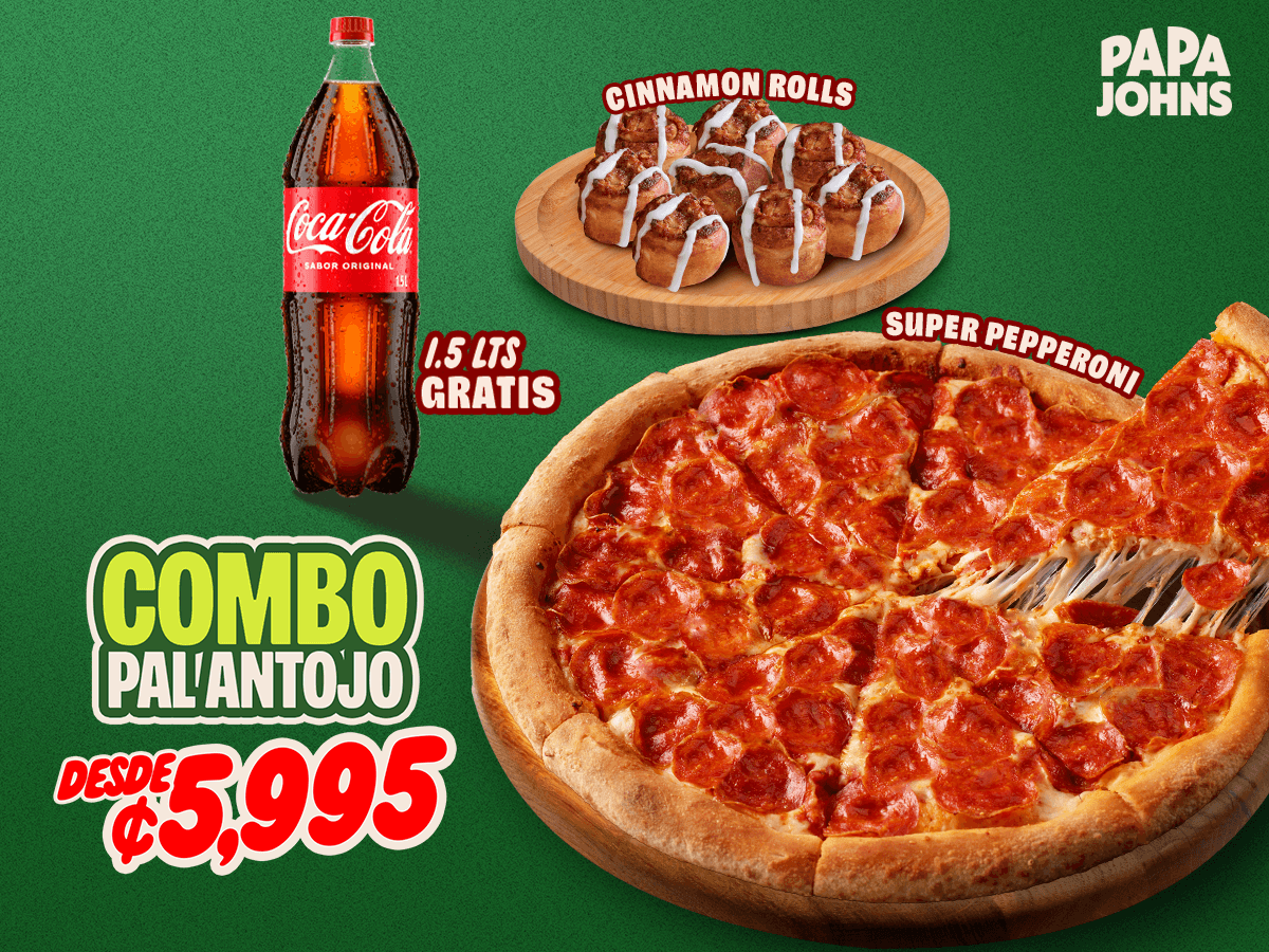 Papa John's - San Rafael de Heredia.