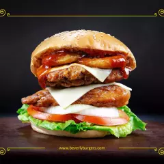 Hamburguesa Spicy Doble BBQ