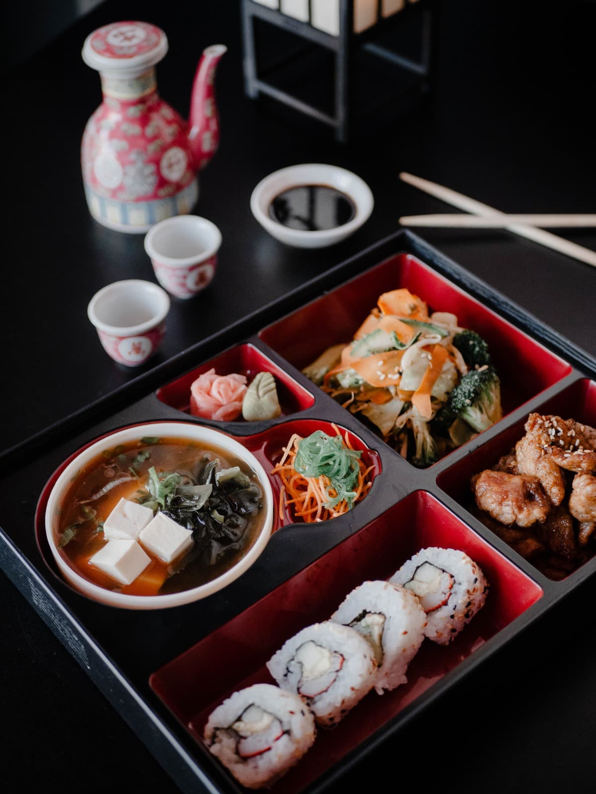 Bento Box de Lomito Teriyaki