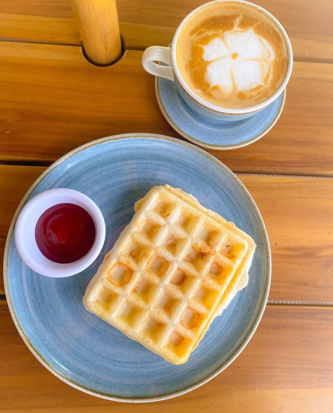 Waffle pandebono
