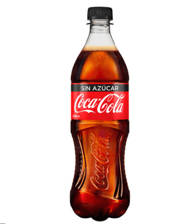 Cocacola Sin Azucar 600ml