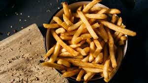 PAPAS A LA FRANCESA SIN QUESO