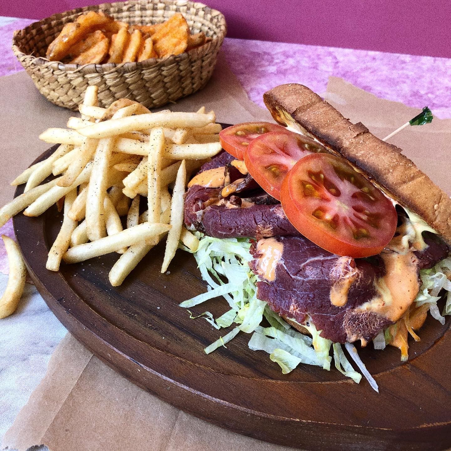 Sandwich Chilango±papas y agua