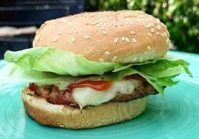 Hamburguesa de Carne + Papas Francesas