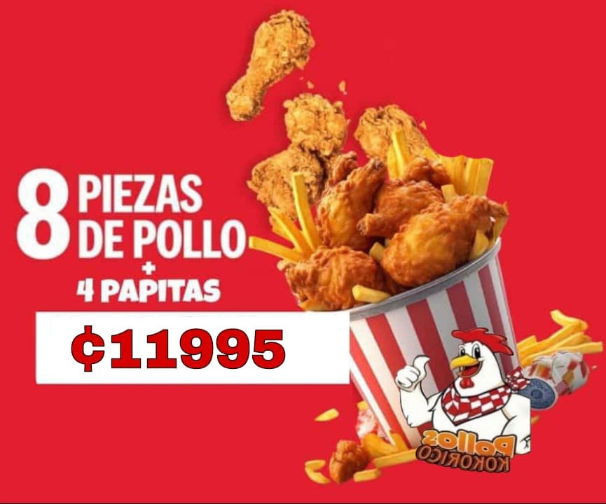 8 Piezas de Pollo