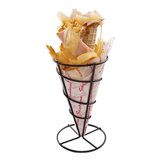 Cono Pizza Hawaiana
