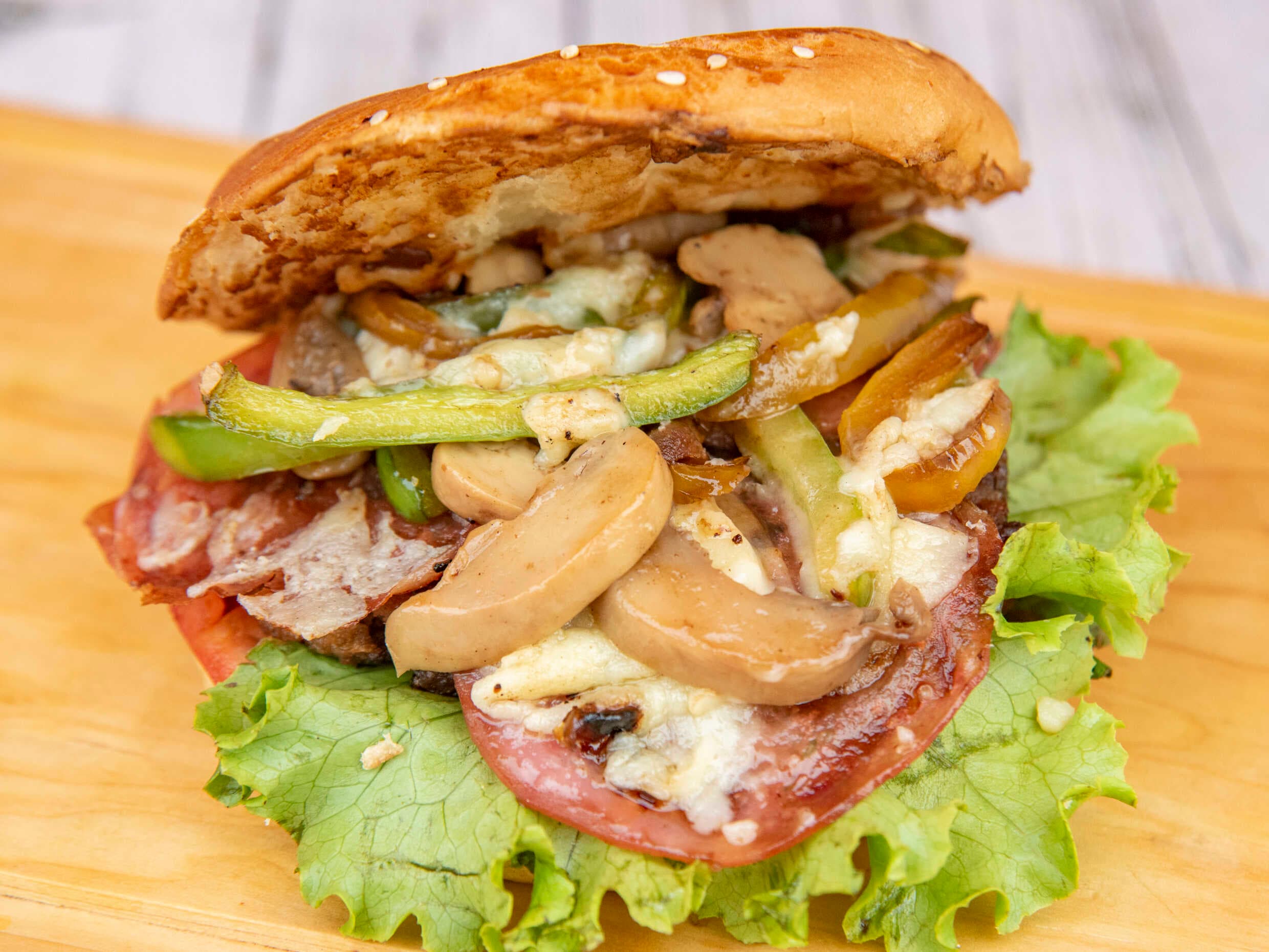 Hamburguesa Italiana Chica