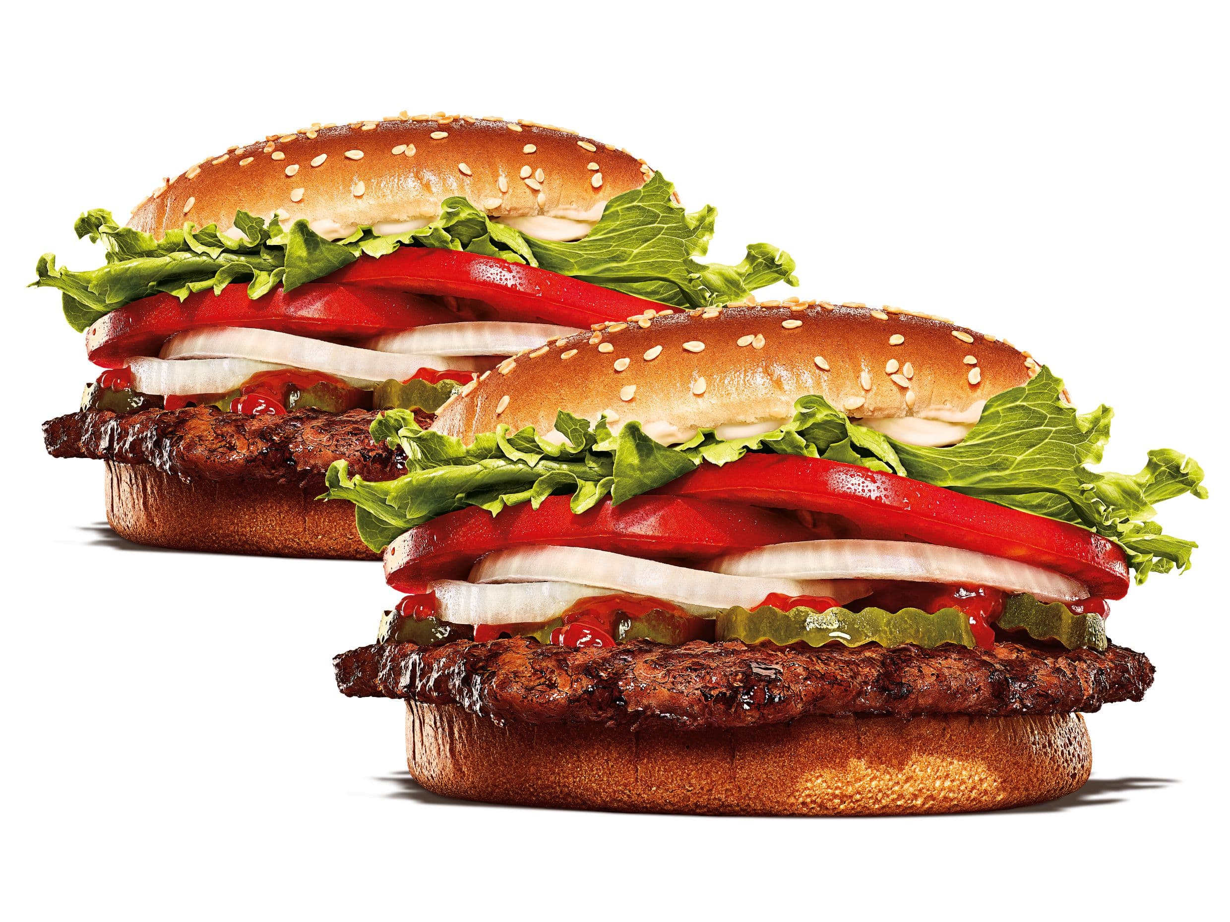 2 x 4,150 WHOPPER® Clásico