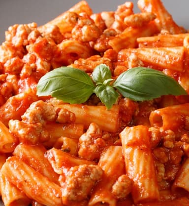 MACARRONES A LA AMATRICIANA