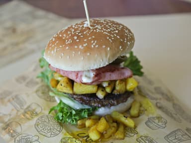 Hamburguesa Hawaiana