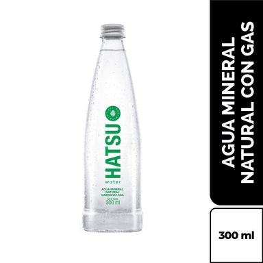 Agua Hatsu con Gas 300 ml