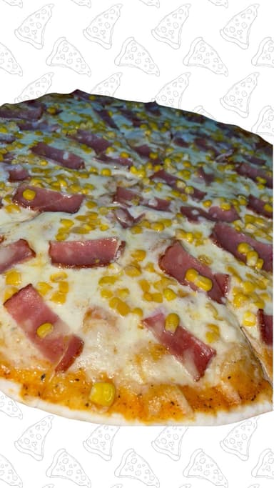 Pizzeta de Maíz con Tocineta