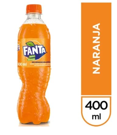 Fanta Naranja 400 ml
