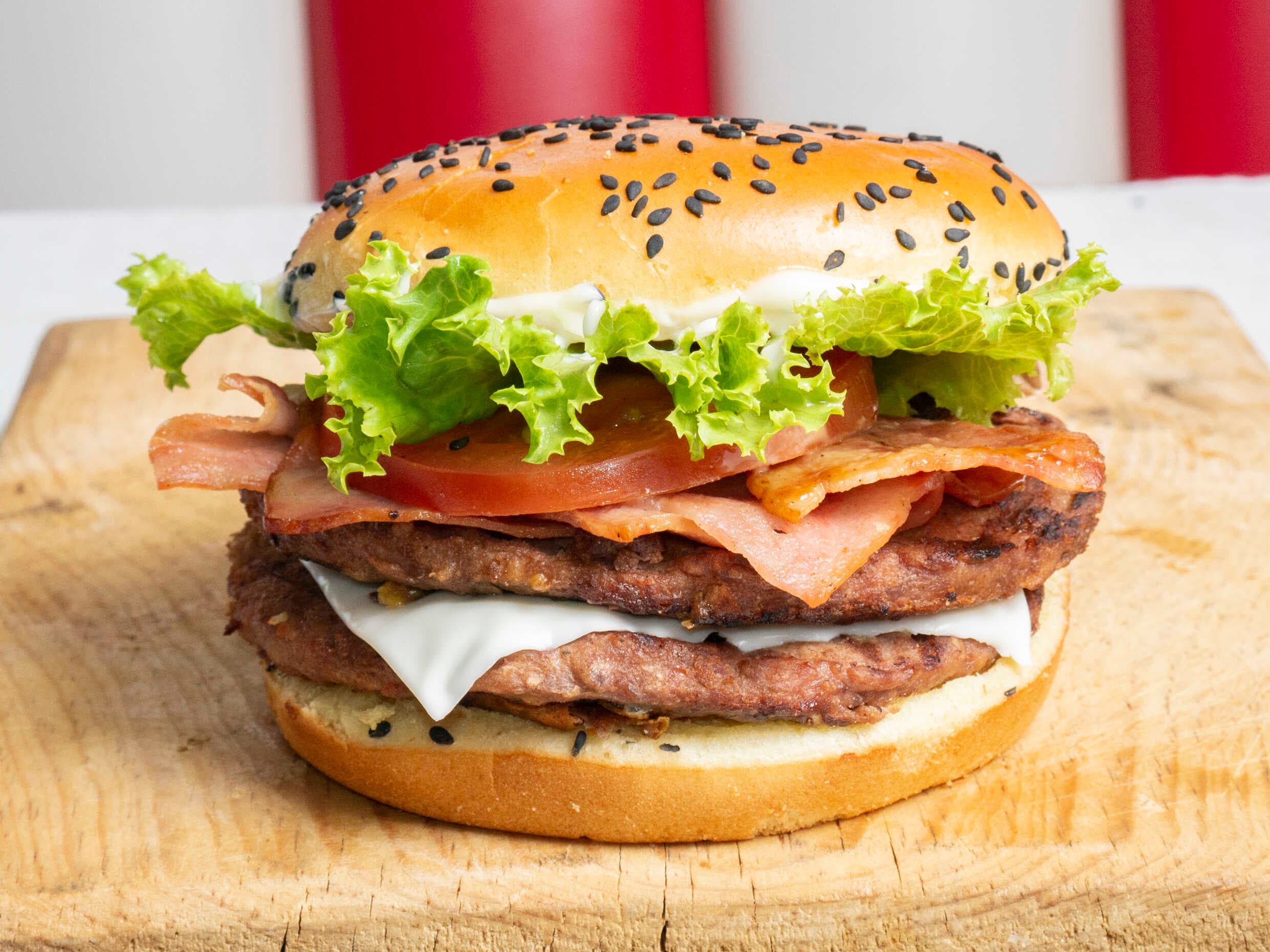 Hamburguesa Philadelphia Doble