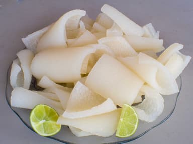 ¼ cuero entero