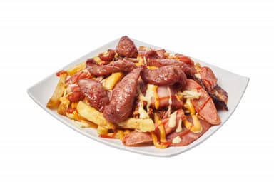 Salchipapa Súper Especial